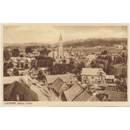 Zakopane. Ogólny widok