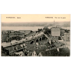 Warszawa. Zjazd. Varsovie. Vue sur le pont. Nr 39