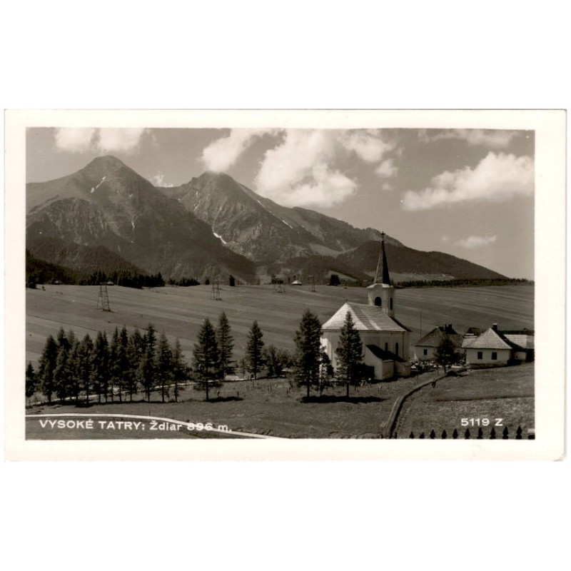 Vysoké Tatry: Ždiar 896 m. 5119 Z
