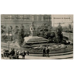 Warszawa. Pomnik Kopernika. Varsovie. Monument de Kopernik. Nr 13