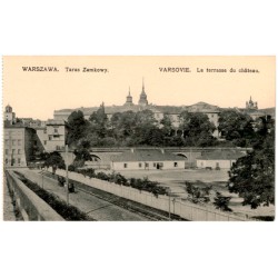 Warszawa. Taras Zamkowy. Varsovie. La terrasse du château.