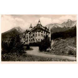 Vysoké Tatry. Tatranská Lomnica, Hotel "Praha". Hohe Tatra. Tatra Lomnitz, Hotel "Praha". Magas Tátra. Tátra-Lomnice. "Praha" sz