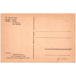 W. Kurek pinx. Kalisz - Teatr. Kaлиш - Teaтр. Le Théatre. The Theatre