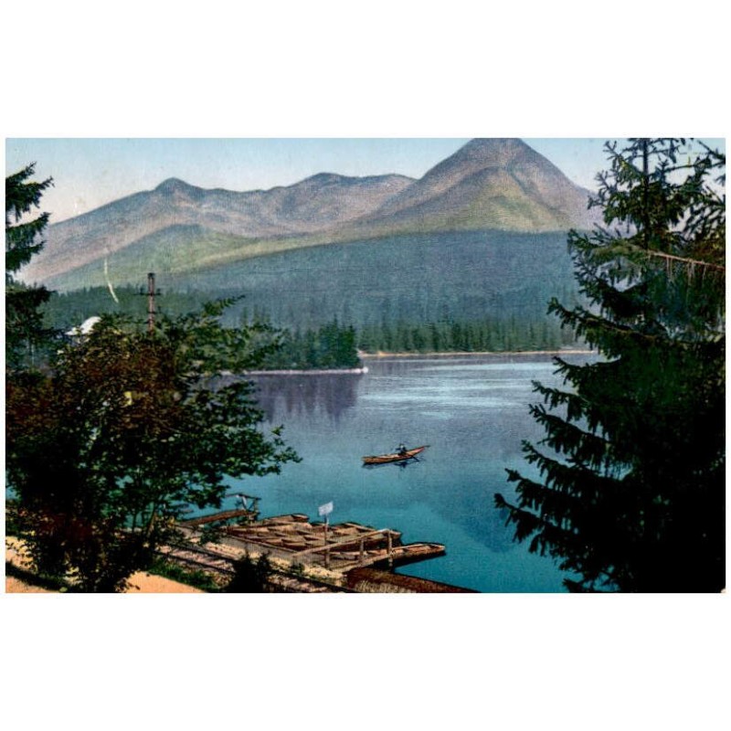 Vysoké Tatry. Štrbské pleso. Hohe Tatra. Csorber-See. Magas Tátra. Csorbató.