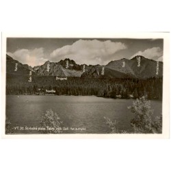 Štrbské pleso. Tatry, vých. část. Fot. A. Chytil.