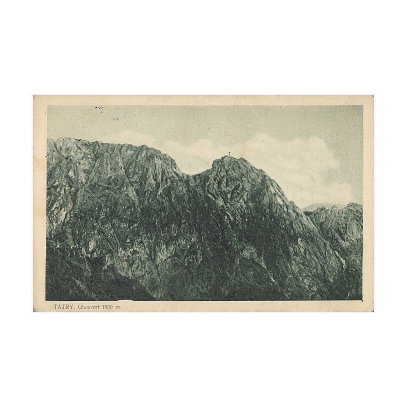 Tatry. Giewont 1800 m
