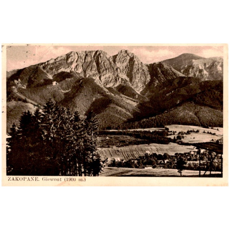 Zakopane. Giewont (1900 m.)