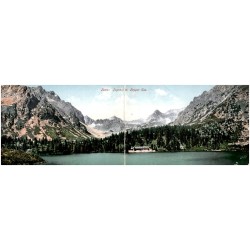 Tátra: Poprádi tó. Popper See.