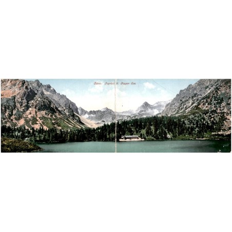 Tátra: Poprádi tó. Popper See.