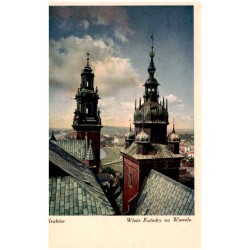 Kraków. Wieże Katedry na Wawelu