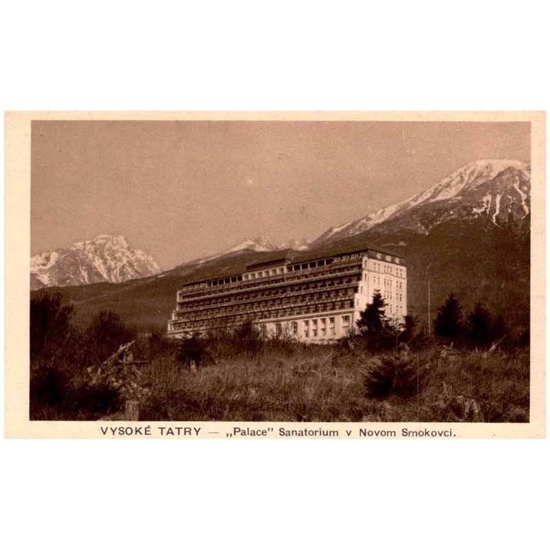 "Palace" Sanatorium v Novom Smokovci.