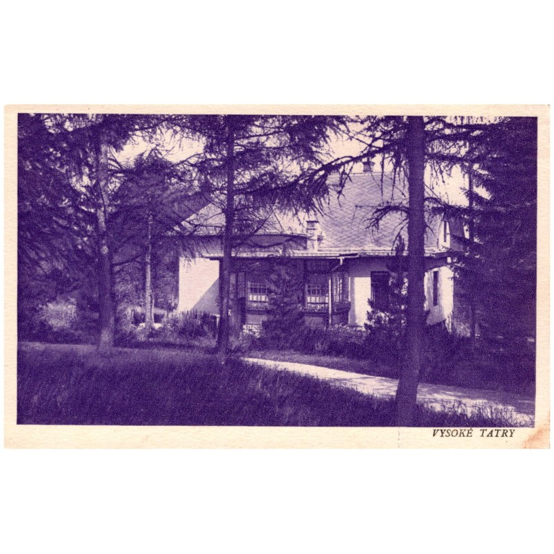 Tatranská Polianka, Villa "Boruth" - Westerheim - Tátra Széplak.