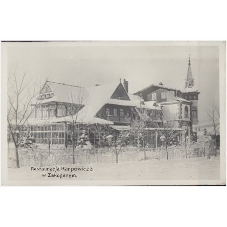 Restauracja Karpowicza w Zakopanem