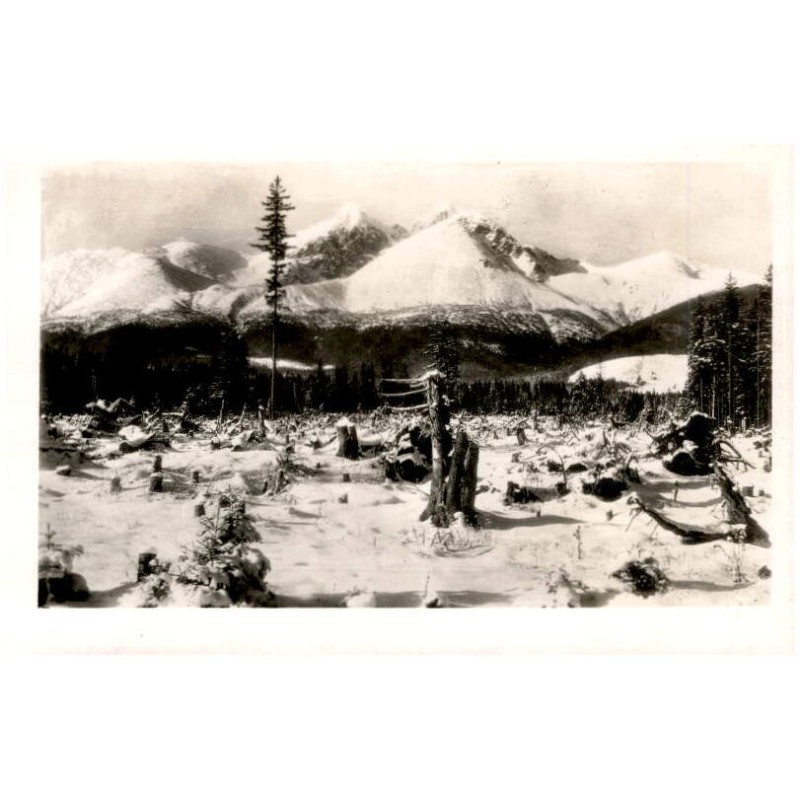 Vysoké Tatry - Tatr. Lomnica. Lomnický Štít