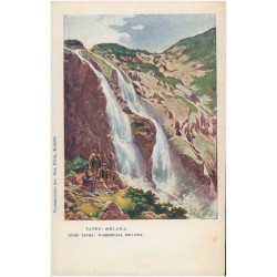Tatry: Siklawa. Hohe Tatra: Wasserfall Siklawa.