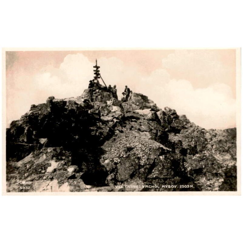 Vys. Tatry: Vrchol Rysov. 2503 m. 5932
