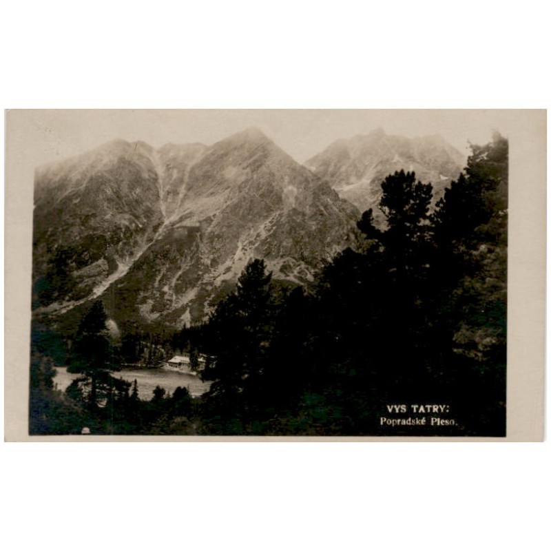 Vys Tatry: Popradské Pleso.
