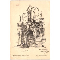 Wrocław - Portal starej bibl. uniw. Arch. W. Wdowiszewski