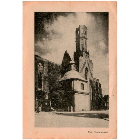 Wratislavia, Ecclesia st. Adalberti et Saecellum c. Sepulcro beati Ceslai. Wrocław, kościół św. Wojciecha i kaplica z grobem bł.