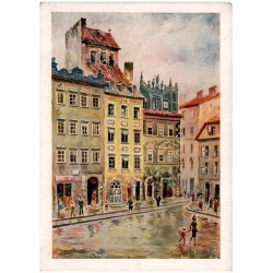 Stara Warszawa - róg Krzywego Koła