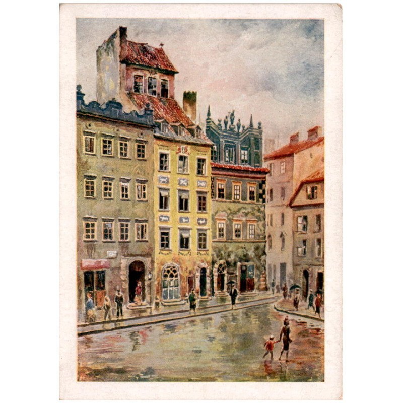 Stara Warszawa - róg Krzywego Koła