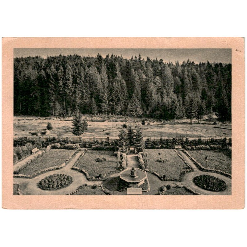 Dom zdrowia Z. Z. K. w Wiśle - Ogród-. [Erholugsheim »Weichselquelle« des Reichsbahn-Kameradschaftswerks Bez. Verb. Oppeln, Weic