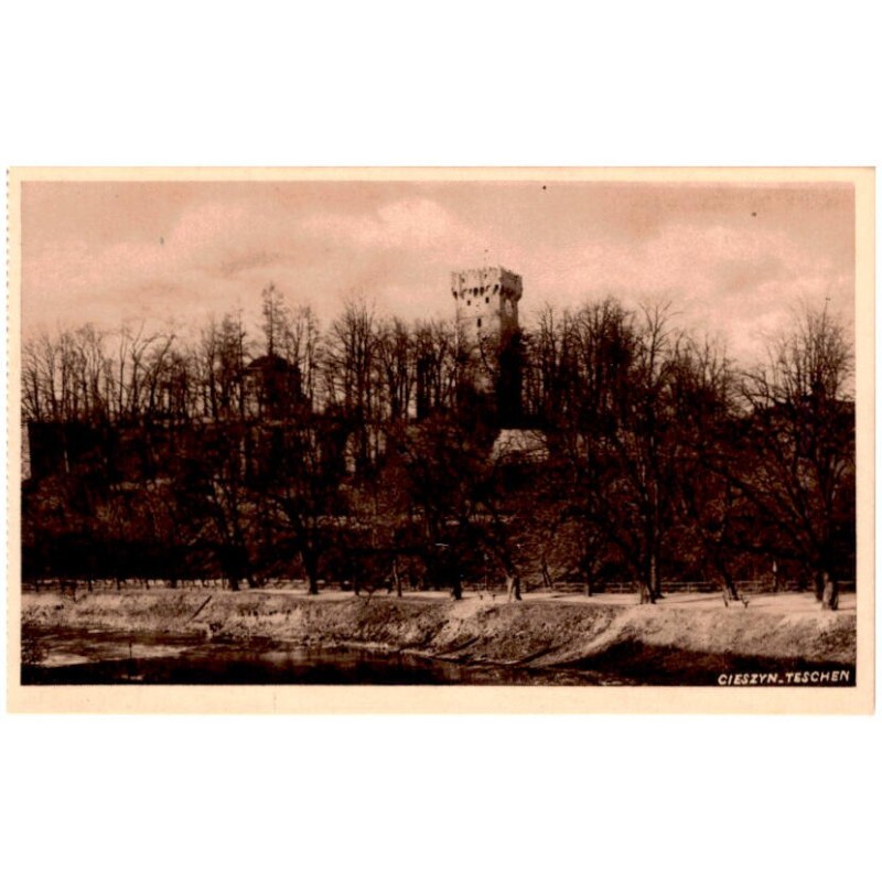 Cieszyn. Teschen / Rewers: Cieszyn. Zamek Teschen. Schloss