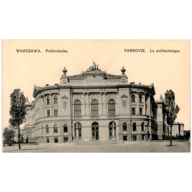 Warszawa. Politechnika. Varsovie. La politechnique. Nr 25