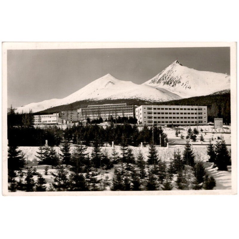 Vyšné Hágy. Sanatorium RSP. Tupa, Končista 2540 m