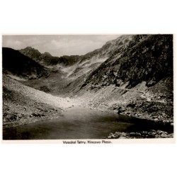 Vysoké Tatry. Hincovo Pleso. / Rewers: Hohe Tatra. Langer See und Polnischer Kamm. Magas Tátra. Kosszutó és Langyel nyereg.