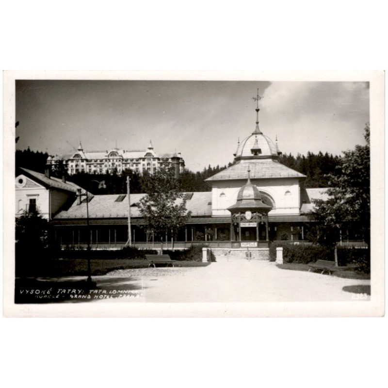Vysoké Tatry. Tatr. Lomnica. Kúpele - Grand Hotel "Praha". 2323