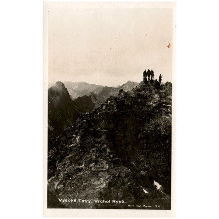 Vysoké Tatry. Vrchol Rysů.