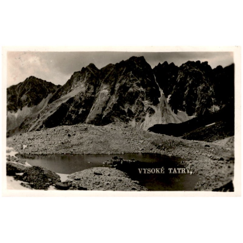 Vysoké Tatry, / Rewers: Vysoké Tatry. Hohe Tatra