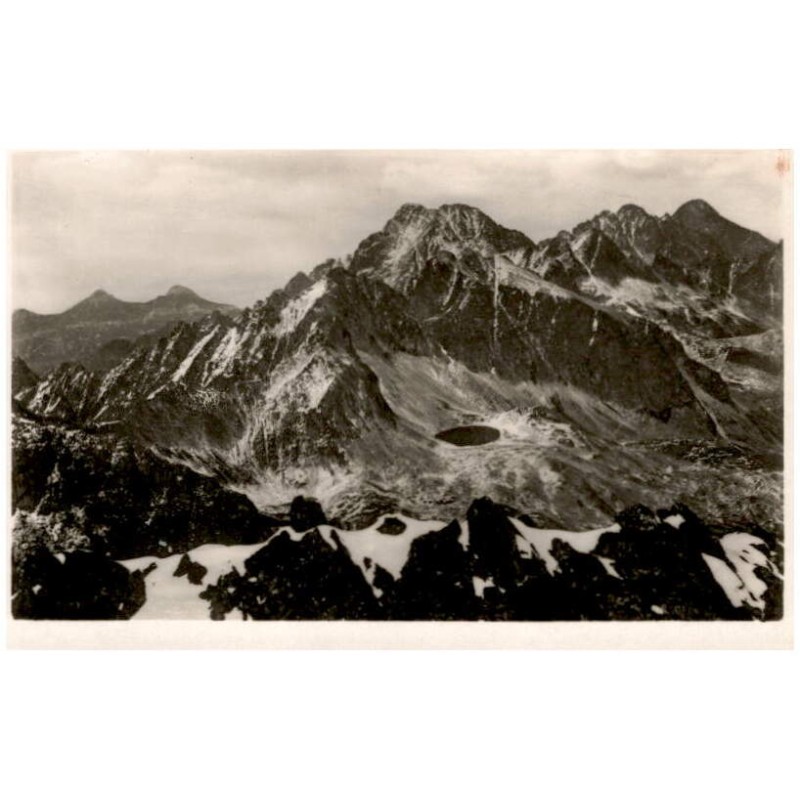 Belanské Alpy, Ladový štít 2630 m, Lomnický štít 2634 m. Beler Kalkalpen, Eistalerspitze 1630 m, Lomnitzer Spitze 2634 m. A Béla