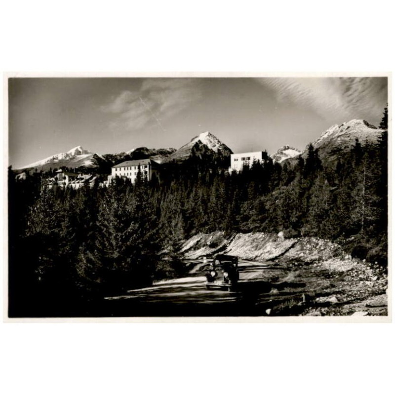 Vysoké Tatry. Hohe Tatra. Hotel Móry.