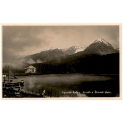 Vysoké Tatry: Kriváň a Štrbské pleso.