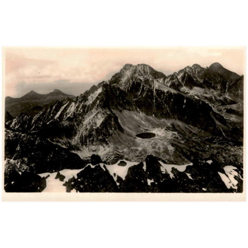 Belanské Alpv, Ladový štít 2630 m, Lomnický štít 2634 m. Beler Kalkalpen, Eistalerspitze 1630 m, Lomnitzer Spitze 2634 m. A Béla