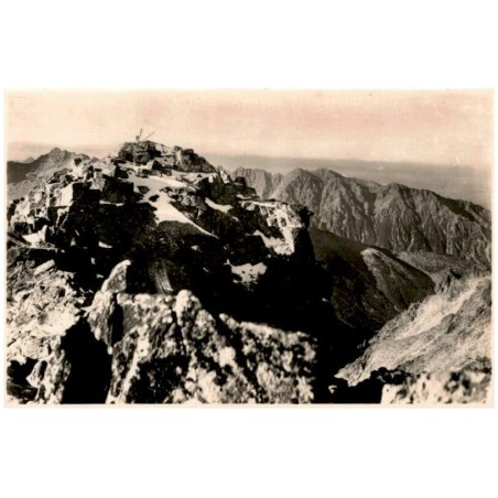 Vysoké Tatry. Vrchol Rysov. Hohe Tatra. Meeraugspitze. Magas Tátra. A Tengerszemcsúcs orma.