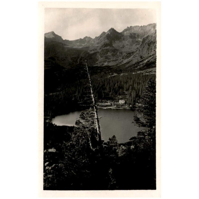 Vys. Tatry: Popradské Pleso 1513 m. n. m. a dolina Mengušovská.