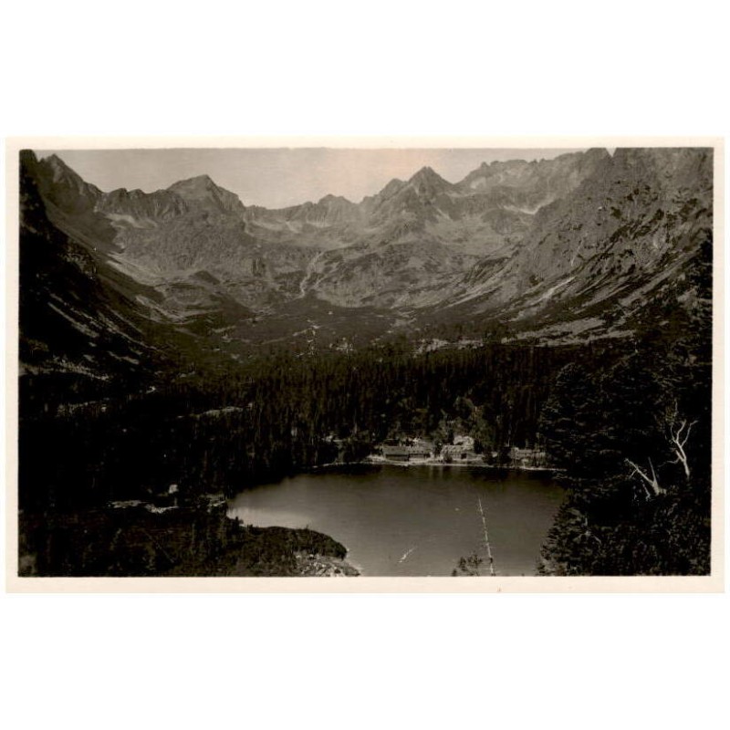 Vysoké Tatry: Popradské Pleso 1513 m. n. m. a Mengušovská dolina.