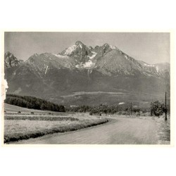 Tatranská Lomnica (Morava, Praha), Lomnický štít 2634 m.