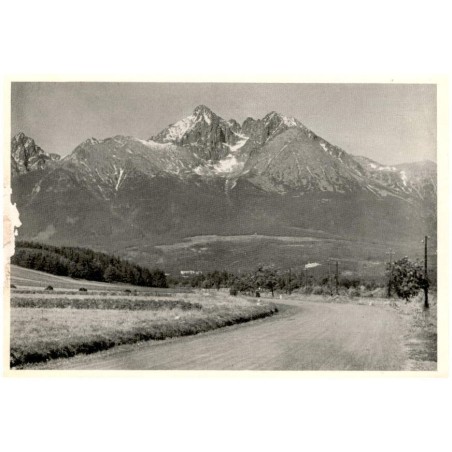 Tatranská Lomnica (Morava, Praha), Lomnický štít 2634 m.