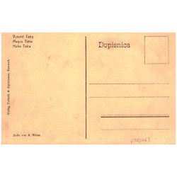 Dolina Zlomísk od Popradského plesa. - Omladékvölgy a Popráditótól. - Trümmertal vom Poppersee. 1894