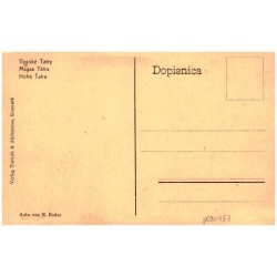 Nižné Rysy s Rysov. - Dénecsúcs a Tengerszem csúcsról. - Dénes Sp. von der Meeraugspitze. 1899