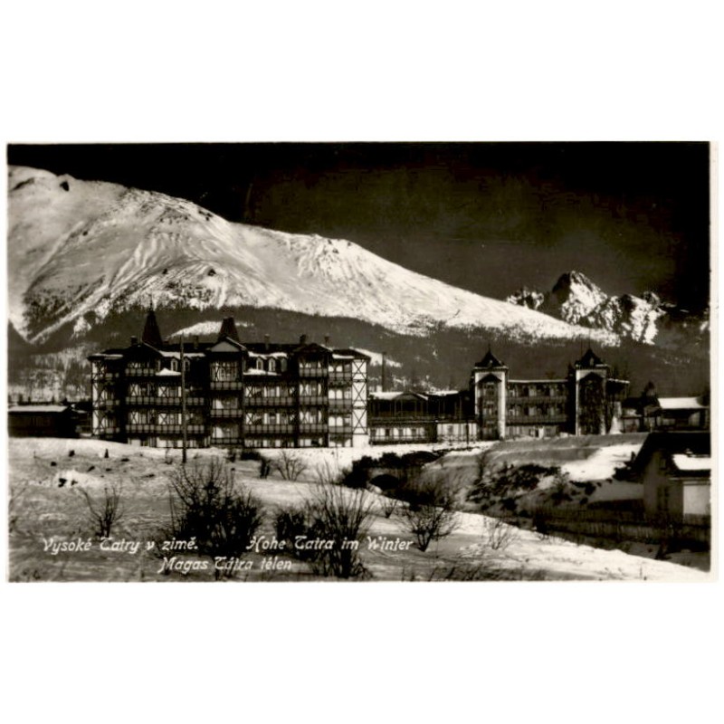 Nový Smokovec. Neu-Schmecks. Uitátrafüred. Sanatorium Dr. Szontagh.