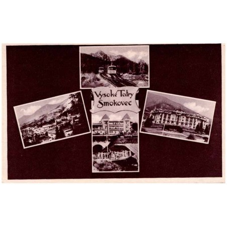 Vysoké Tatry. Smokovec / Rewers: Vysoké Tatry - Smokovec. 1928