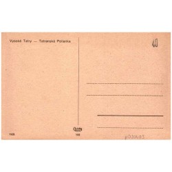 Vysoké Tatry. Tatranská Polianka / Rewers: Vysoké Tatry - Tatranská Polianka 1928