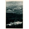 Sporthotel Hrebienok a Grandhotel ve Starém Smokovci s Lomnického sedla.