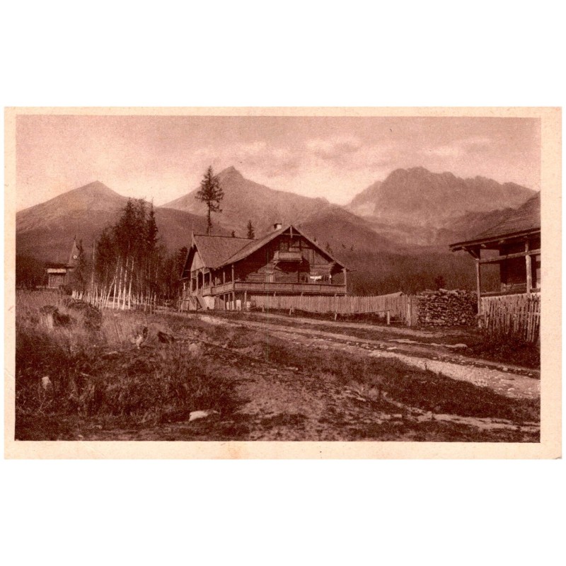 Vysoké Tatry. Vyšné Hági. Hohe Tatra. Hoch Hagi. Magas Tátra. Felső Hági.