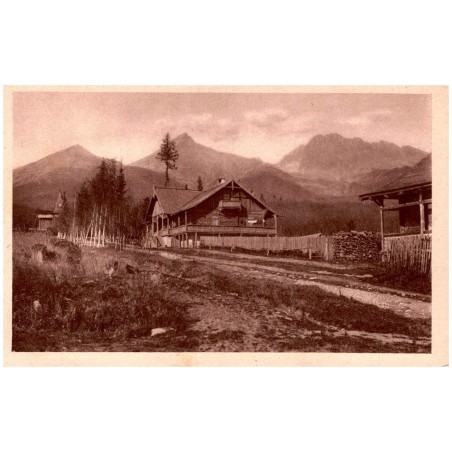Vysoké Tatry. Vyšné Hági. Hohe Tatra. Hoch Hagi. Magas Tátra. Felső Hági.